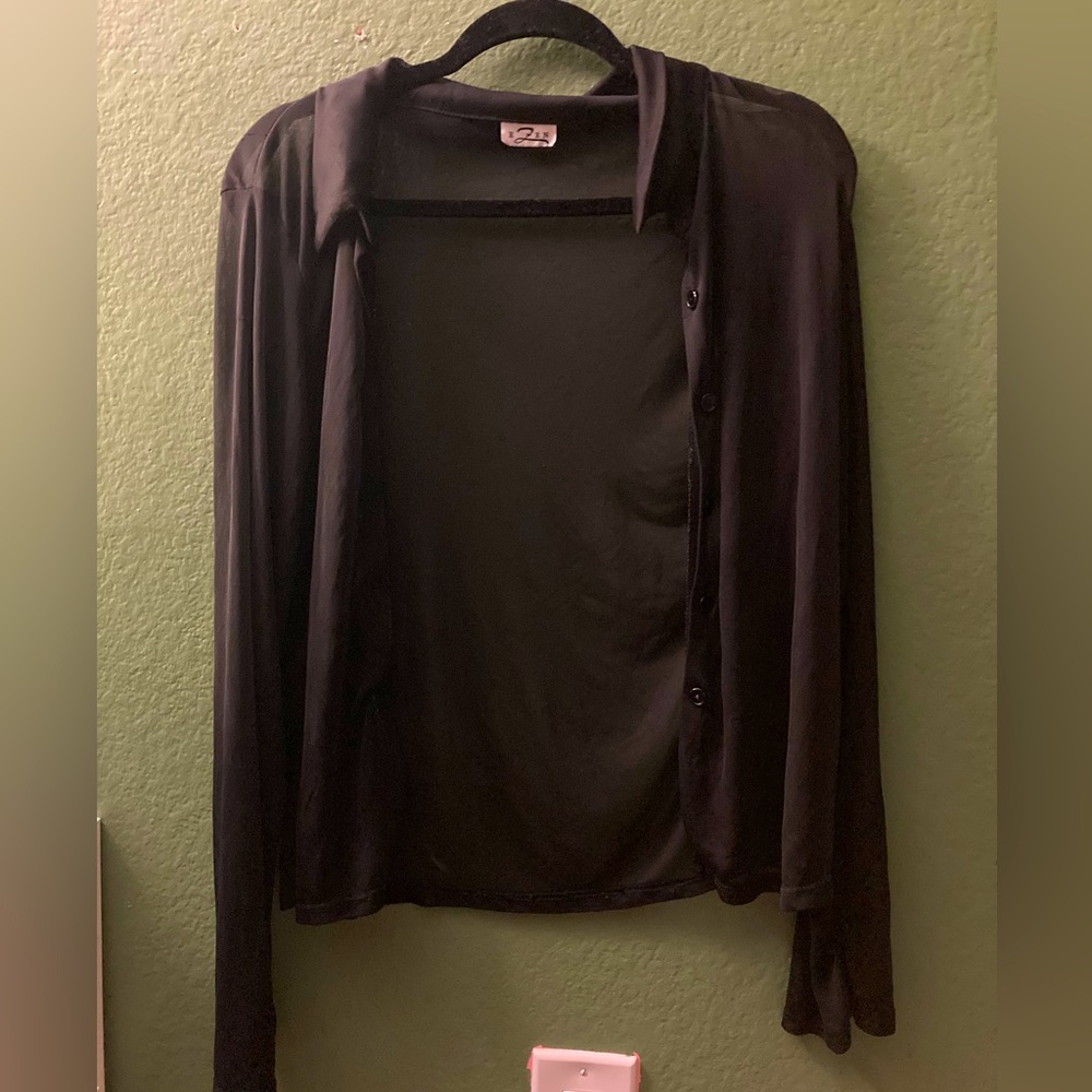 Black mesh jacket